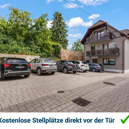1-2 Personen - Parkplatz - Fahrradgarage - Zentrum - Kueche - Klima Apartment