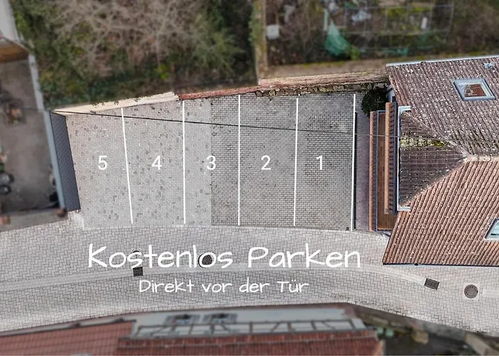 Apartamento 1-2 Personen - Parkplatz - Fahrradgarage - Zentrum - Kueche - Klima *